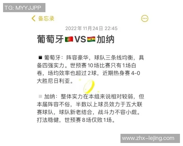 葡萄牙与加纳对决比分预测分析及赛前展望